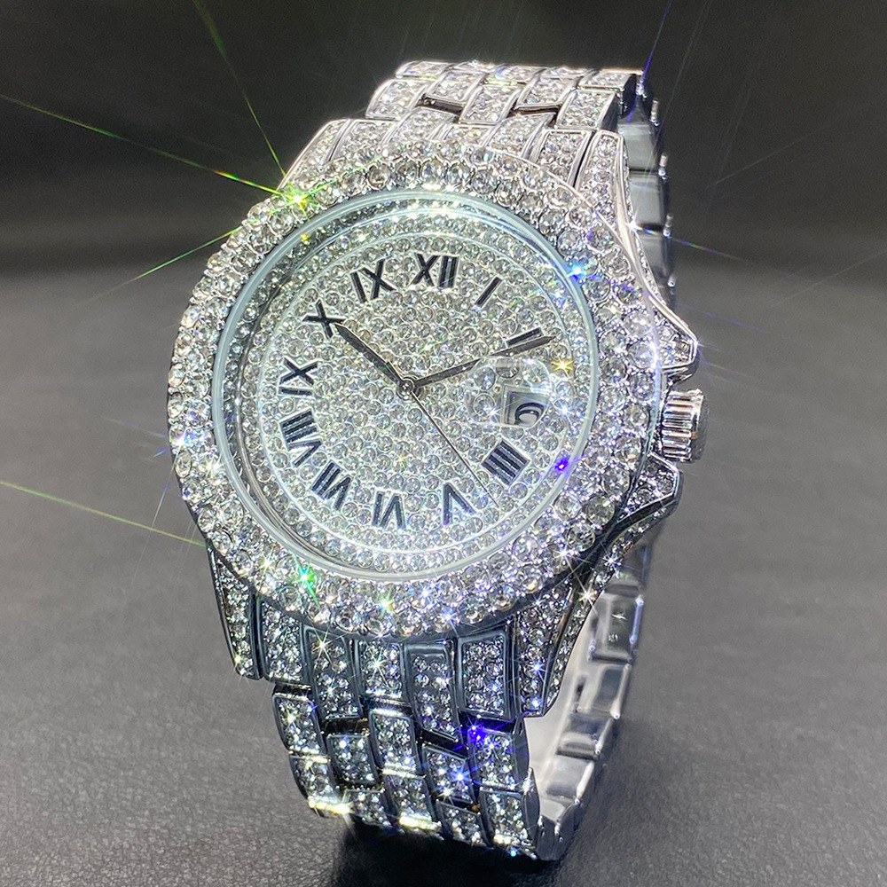 Big Gold Silver Black Wristwat - Luxury Watch Black review and price