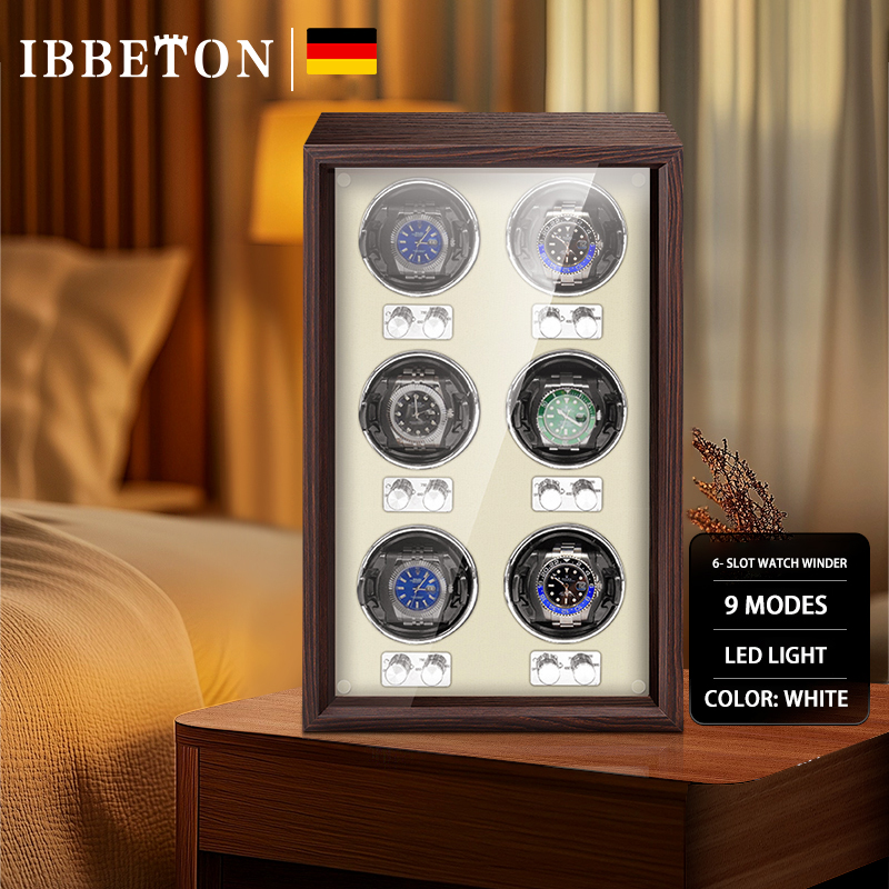 IBBETON Luxury Brand Wood Watc - Luxury Watch Winder Box review and price