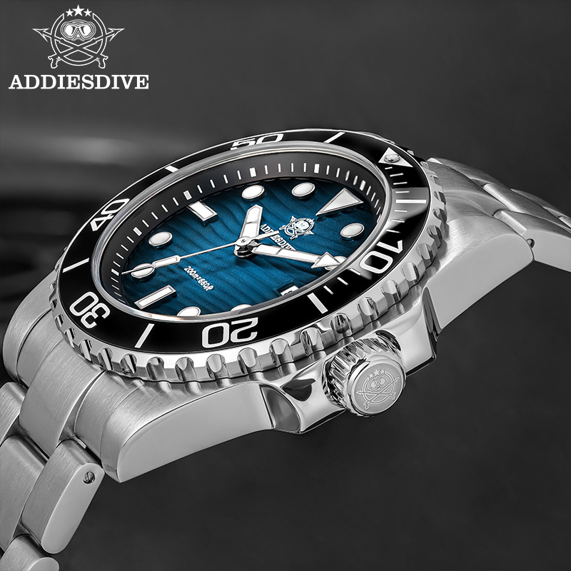 ADDIESDIVE Men's 2115 Quartz W - Luxury Watch And Bracelet review and price