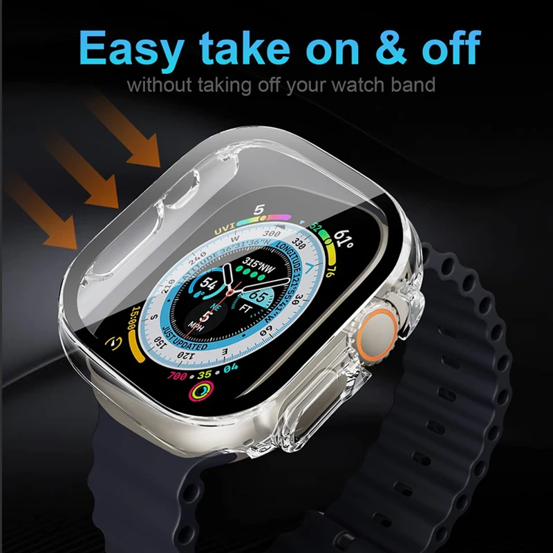 Glass+case For Apple Watch Ult - Luxury Watch Apple Bands review and price